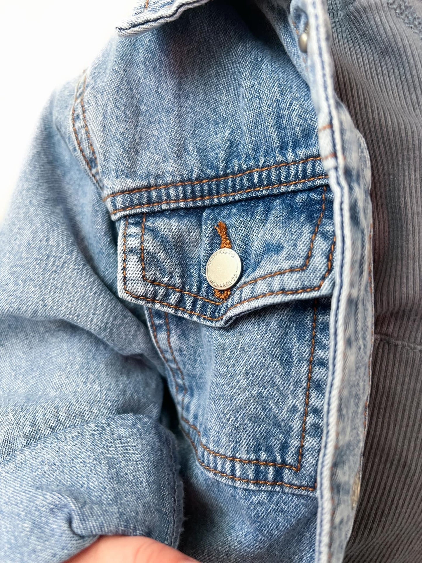 DENIM SHACKET