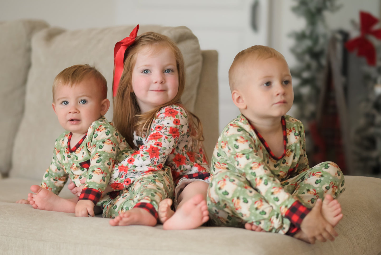 Vintage Santa Unisex Kid Set