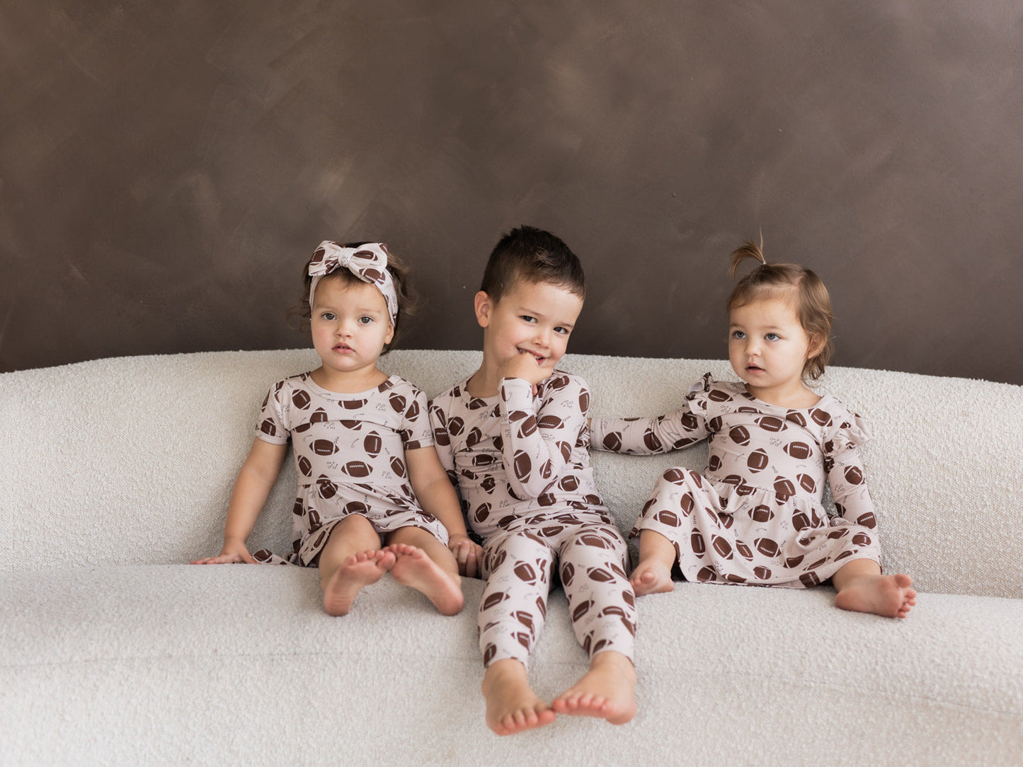 Football (Ribbed) | Two Piece Pajamas
