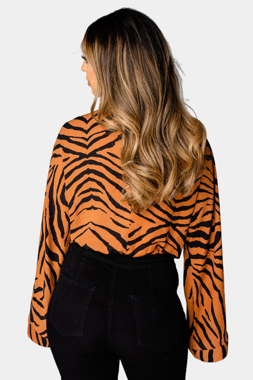 Ariana Kimono Sleeve Bodysuit - Mowgli