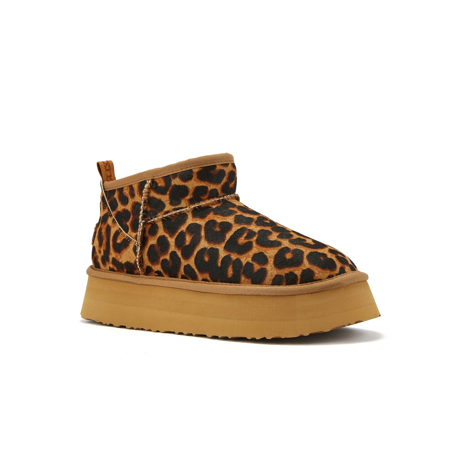 COSY ULTRA SHORT PLATFOAM LEOPARD