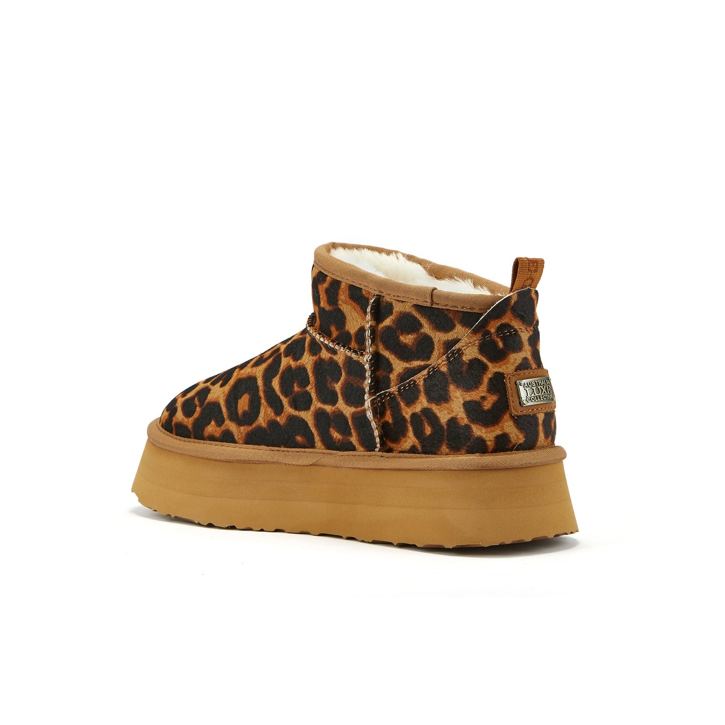 COSY ULTRA SHORT PLATFOAM LEOPARD