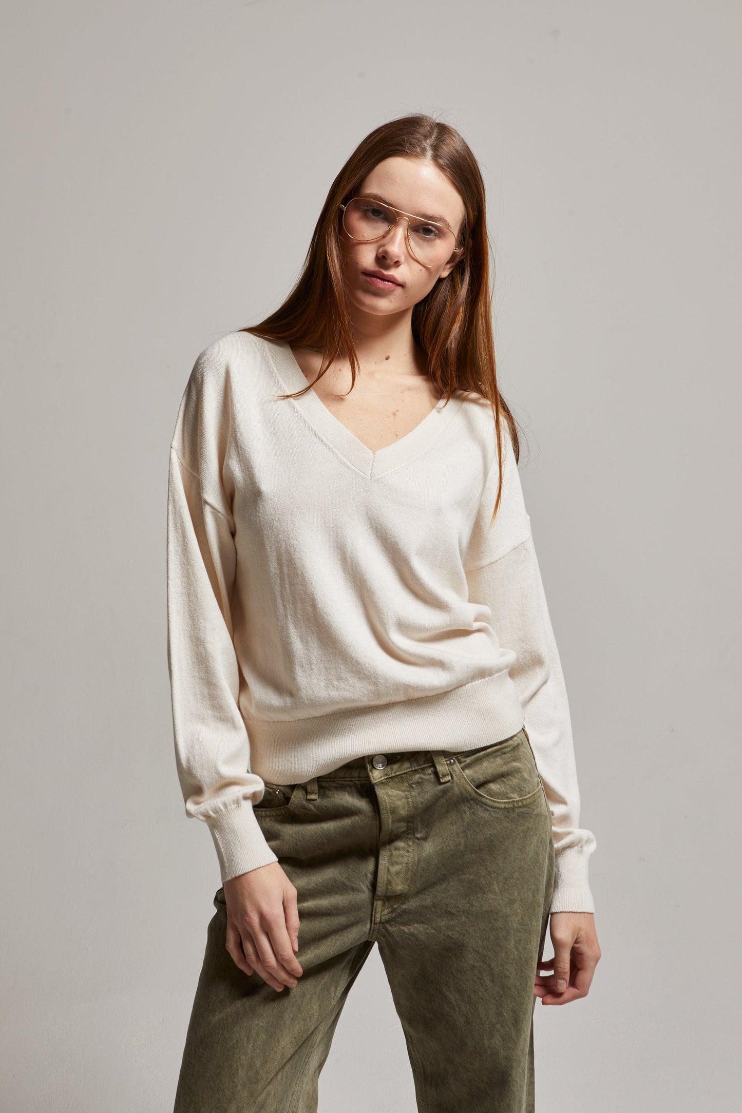 Alice Cotton Cashmere Sweater