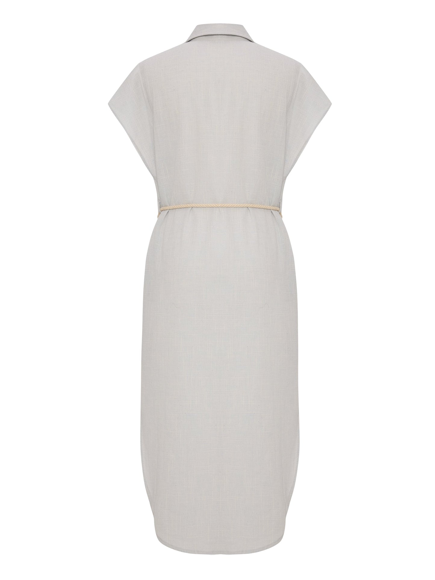 Zaya Shirt Dress - Baby Blue