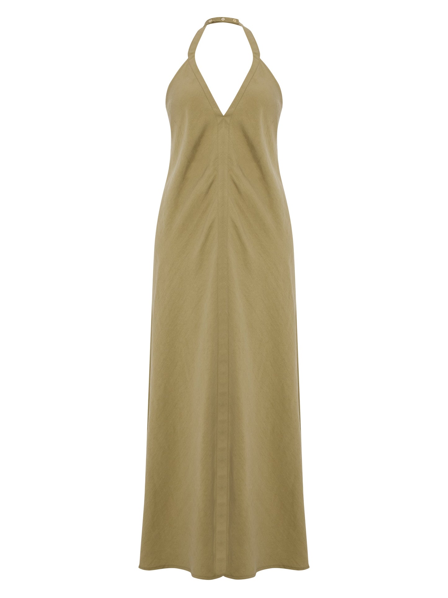 Zoe Maxi Dress - Khaki Green
