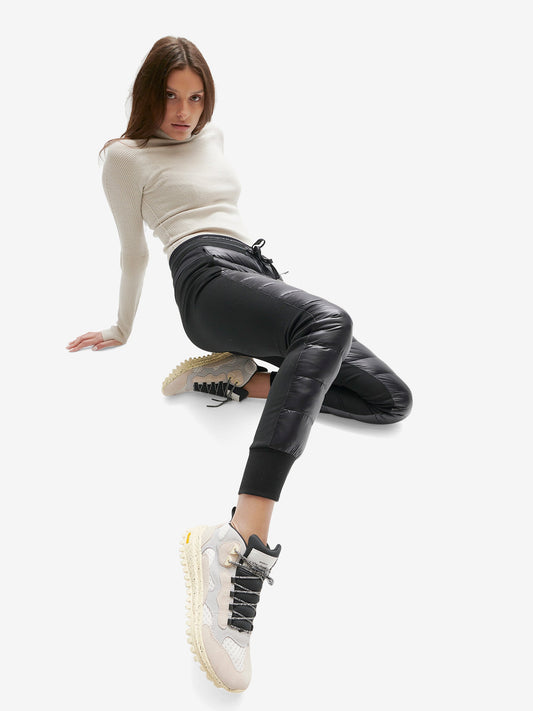 Hybrid Down Jogger - Black