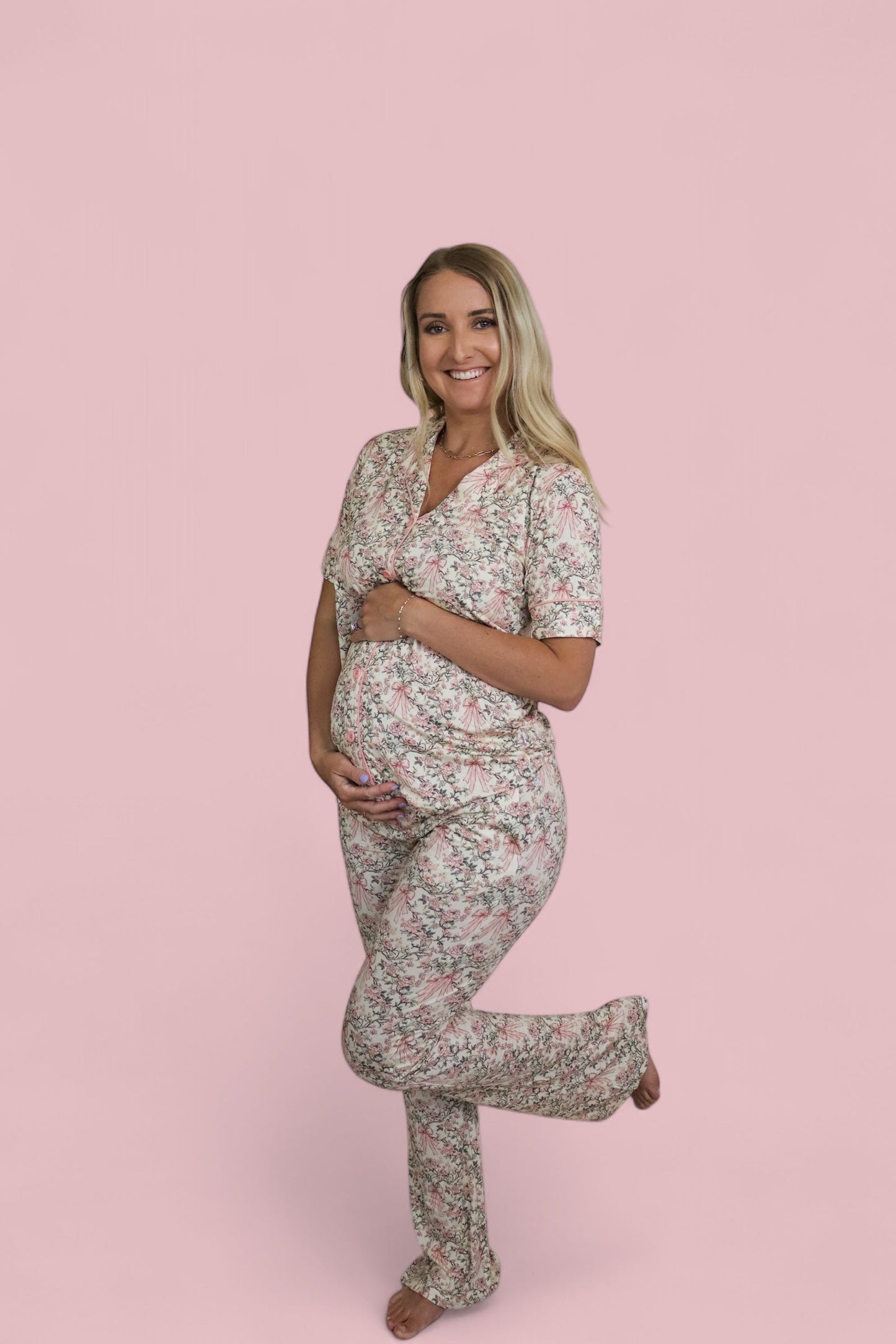 VICTORIAN BLOOM WOMEN’S RELAXED FLARE DREAM SET