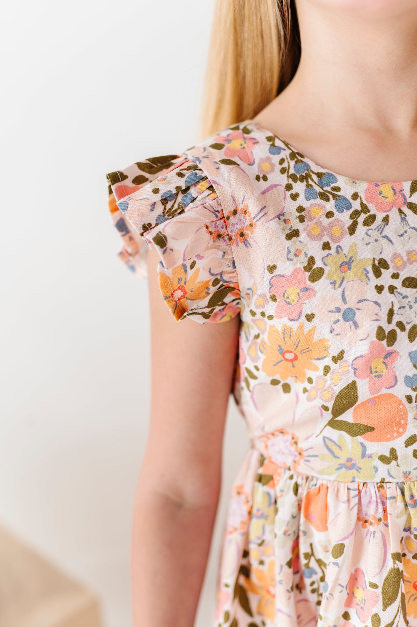 Vintage Blooms | Tie Back DRESS