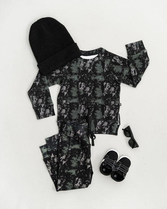Onyx Tie-Dye Jogger Set