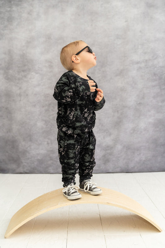 Onyx Tie-Dye Jogger Set