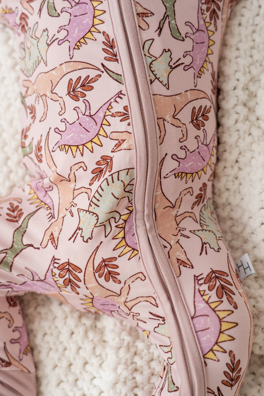 Pink Dino Loveralls