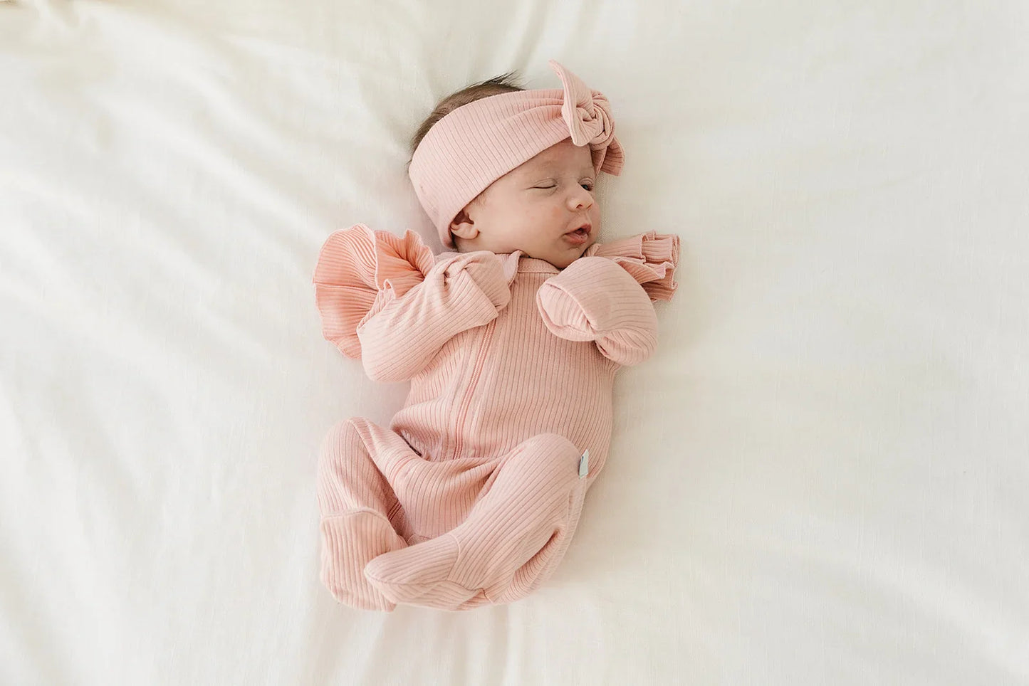 Organic Zip Footie Sets