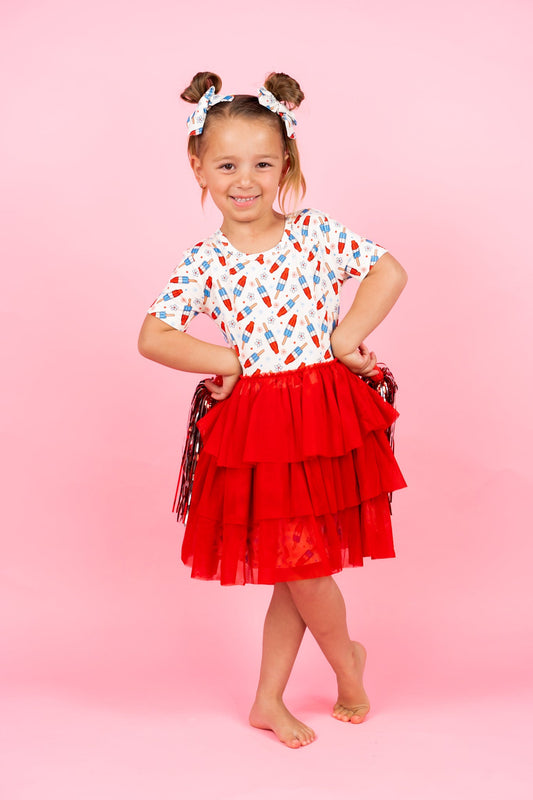 LITTLE MISS FIRECRACKER DREAM TUTU DRESS
