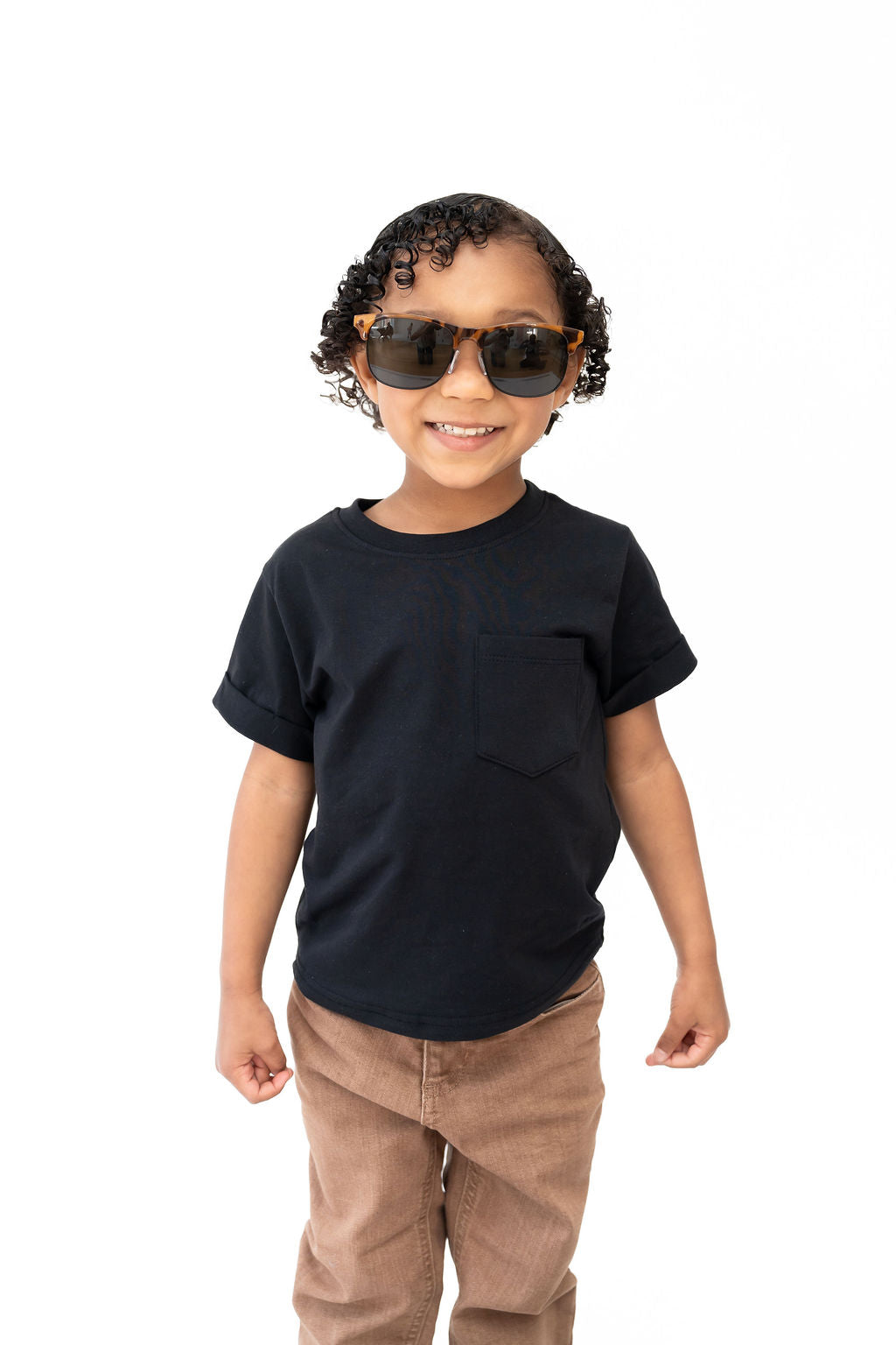 Onyx Boxy Kids Tee