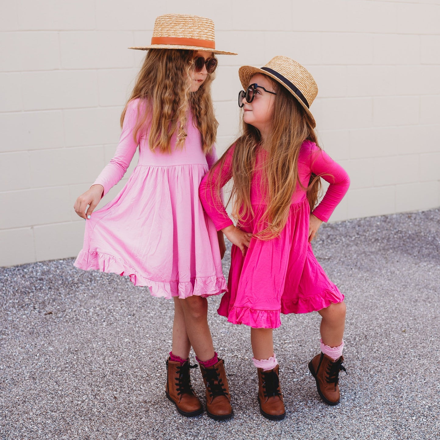 PETAL PINK DREAM RUFFLE DRESS