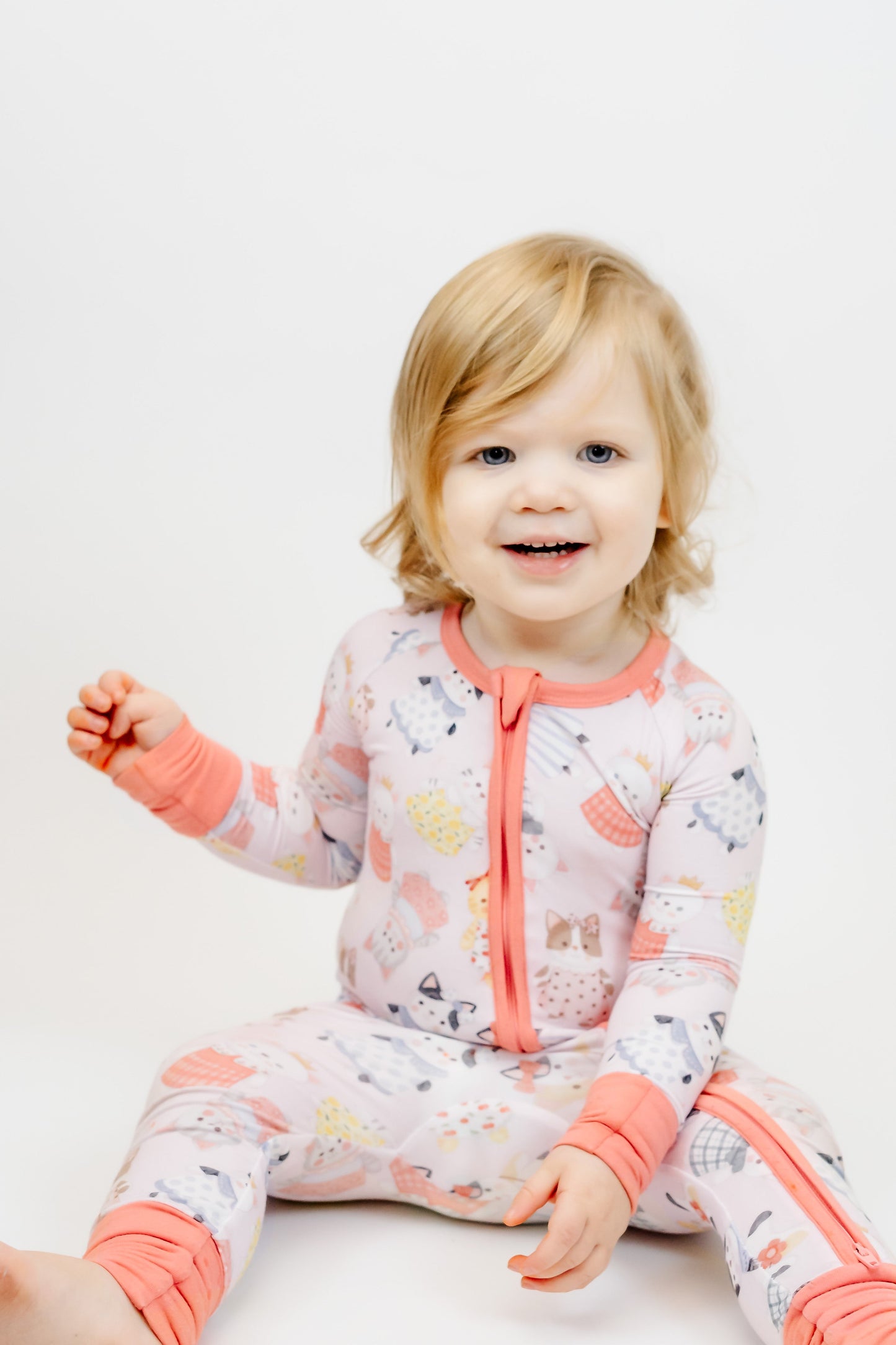 Whiskers (Pink) Romper BDLJ