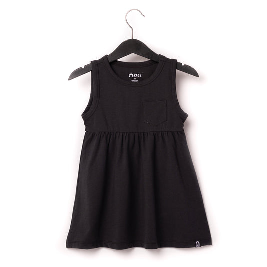 Essentials Tank Dress - 'Phantom'