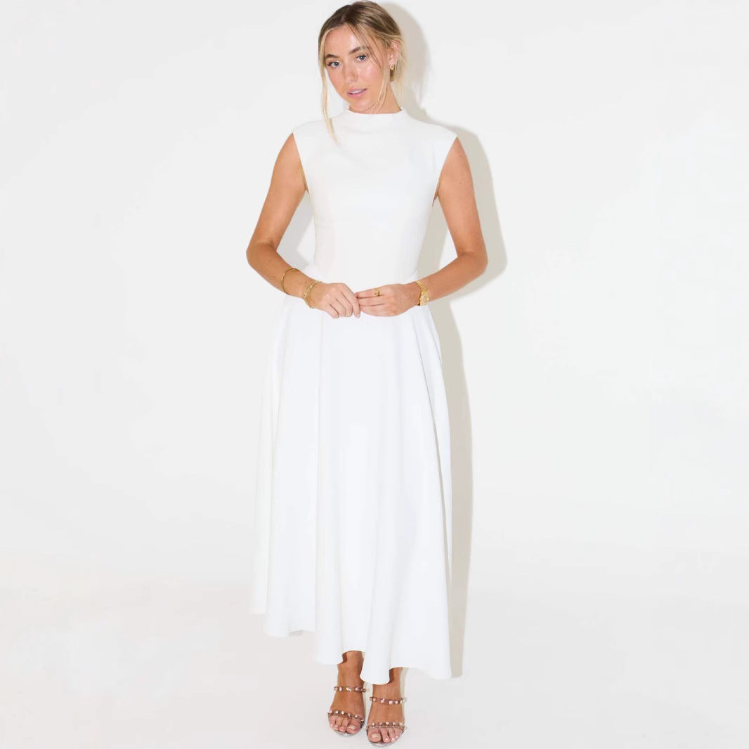 Yella High-Waist A-Line Dress