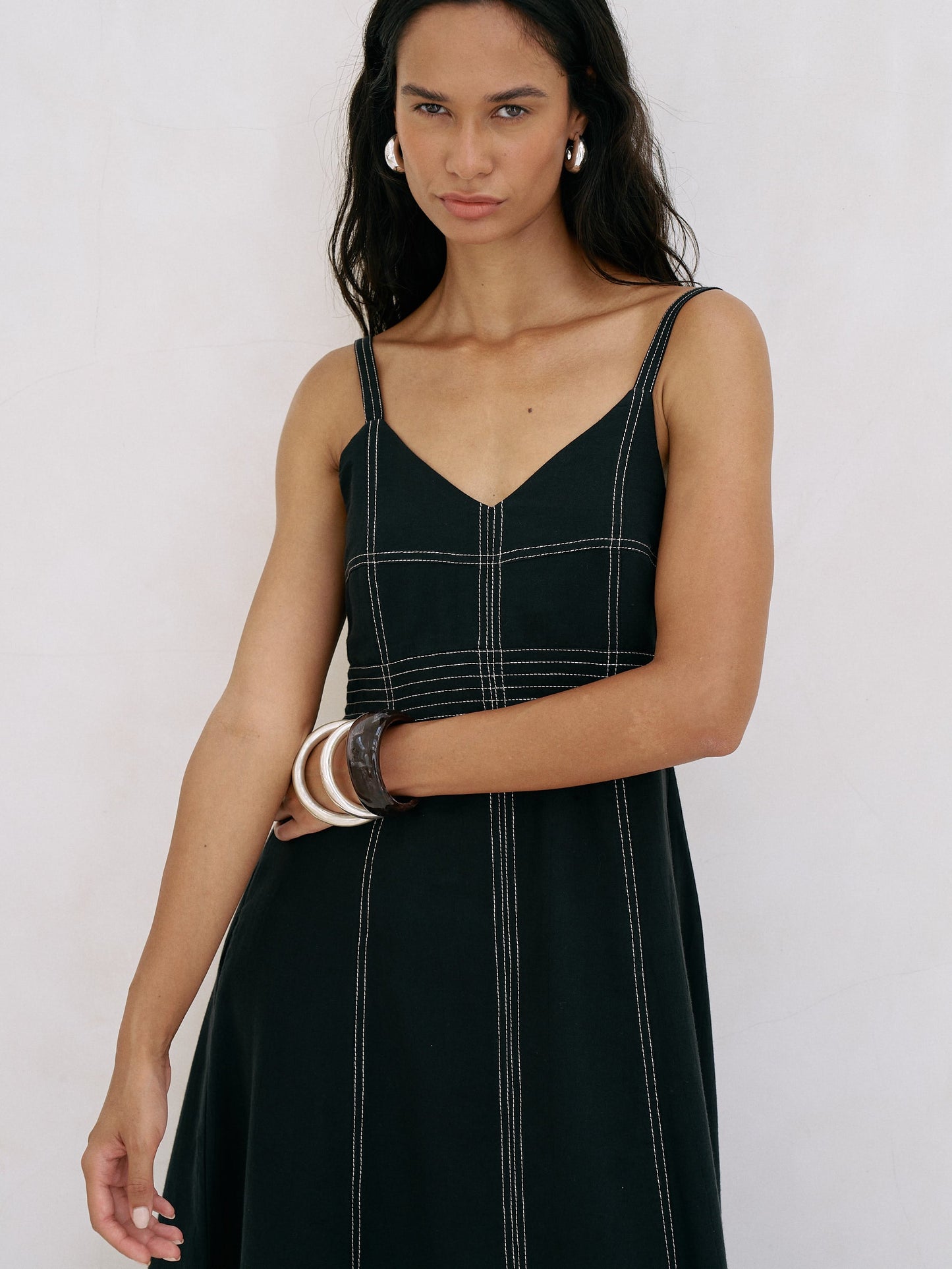 Eva Maxi Dress - Black