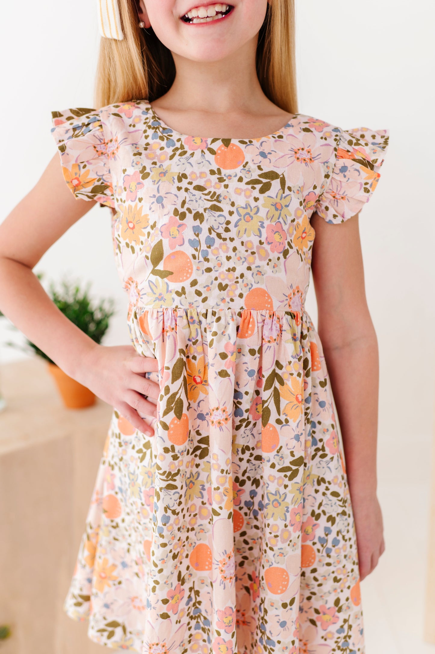 Vintage Blooms | Tie Back DRESS