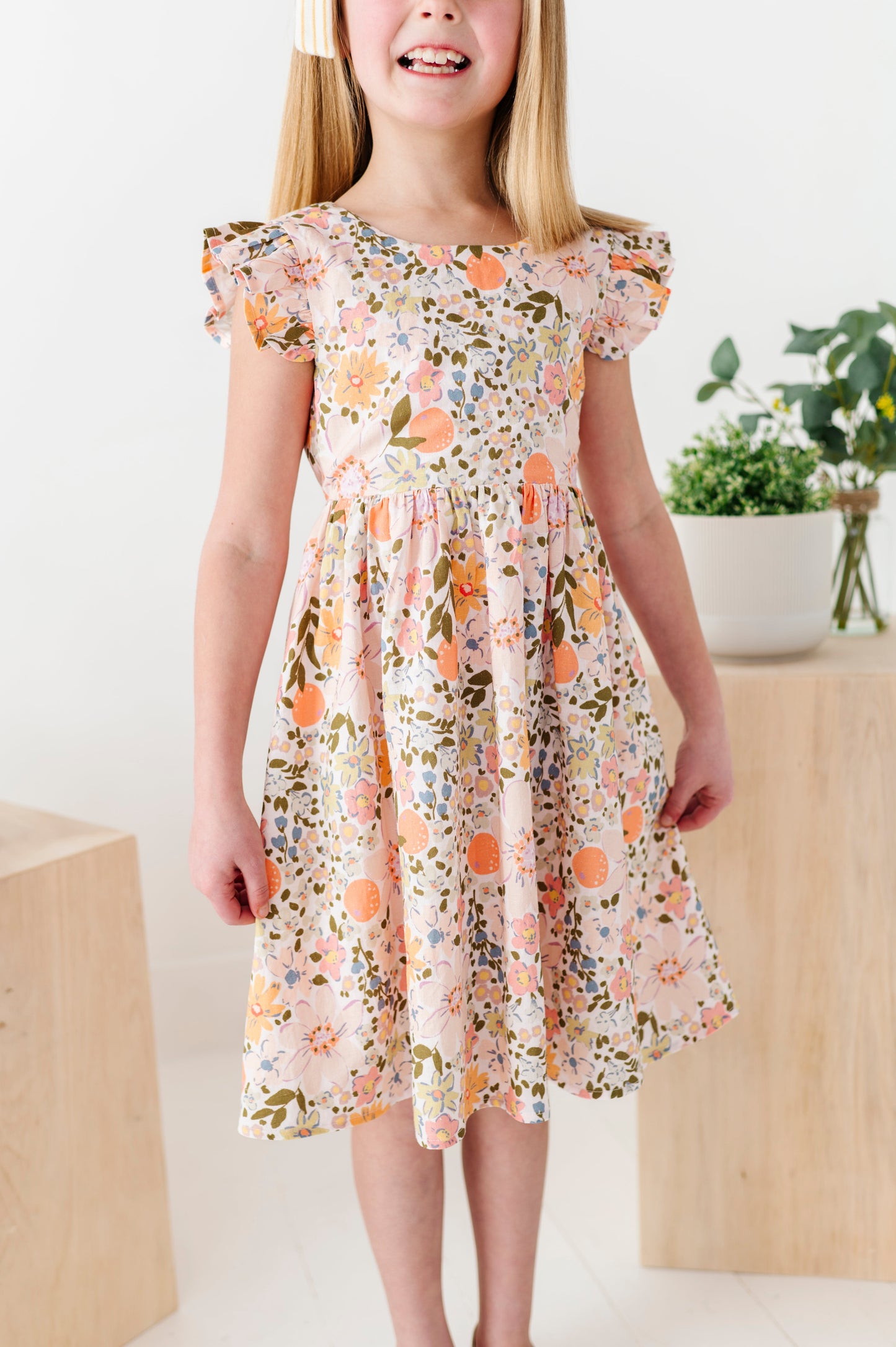 Vintage Blooms | Tie Back DRESS
