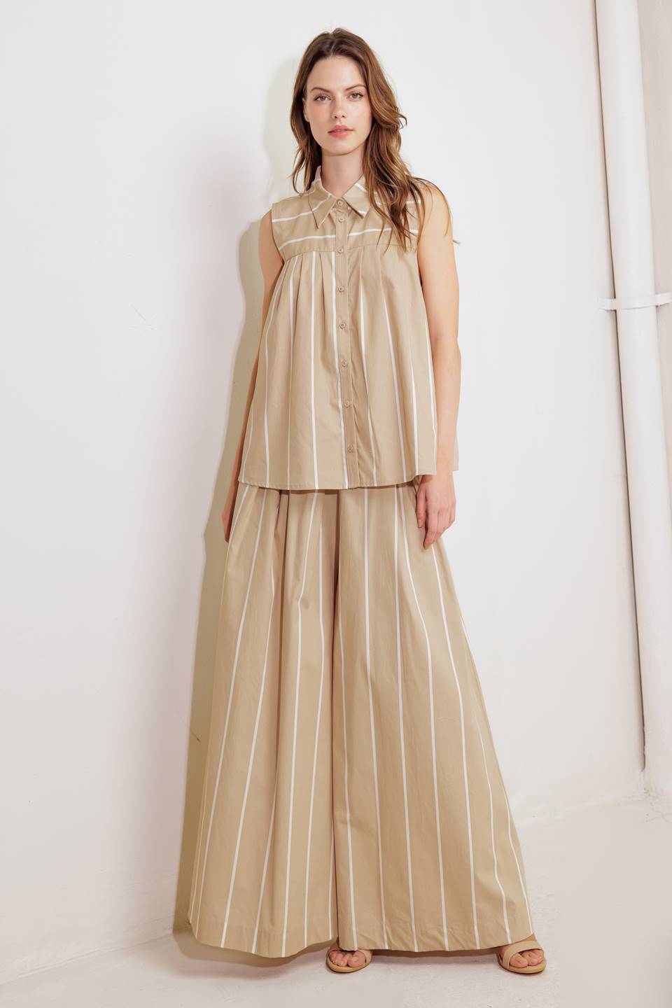 SOMEWHERE TO BE WOVEN TOP