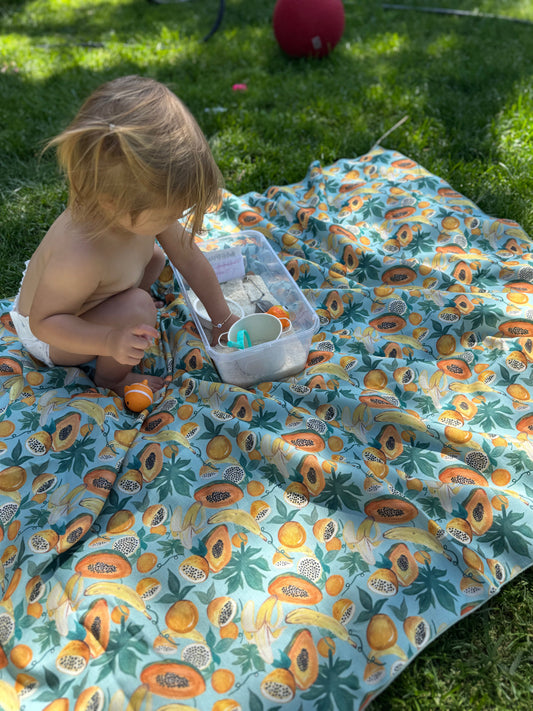 Malo Kai Pareo - Papaya Print