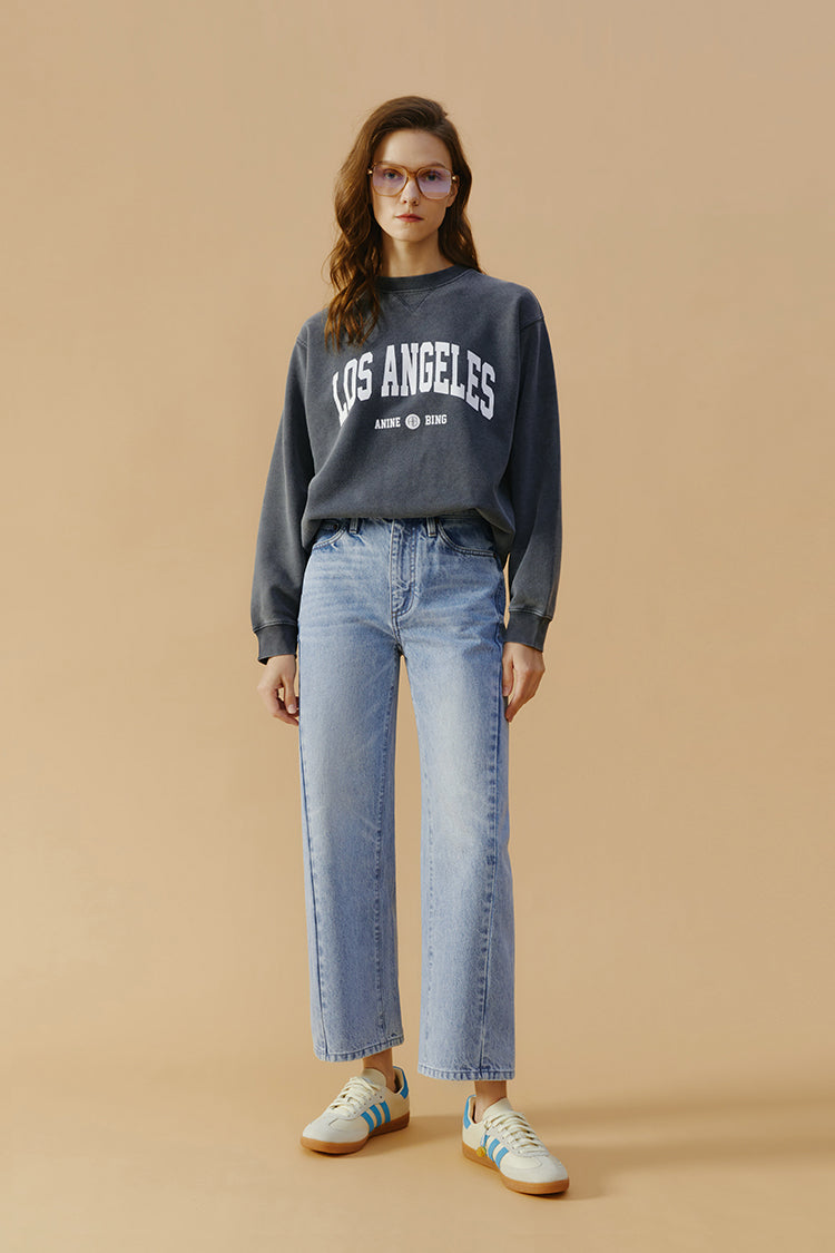 High-Line Curve Ankle Jeans