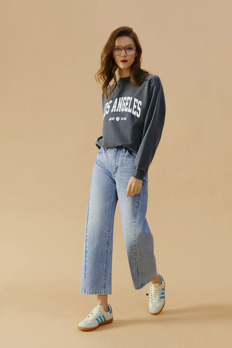 High-Line Curve Ankle Jeans