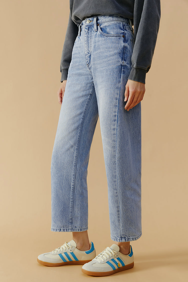 High-Line Curve Ankle Jeans
