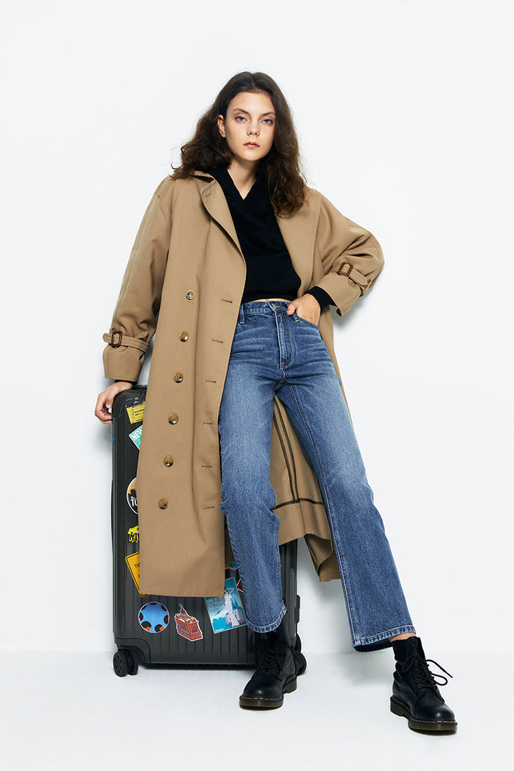 Activity Grrrl High Rise Kick Crop Jeans