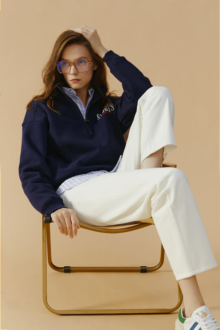 Manhattan High Rise Straight Ankle Jeans