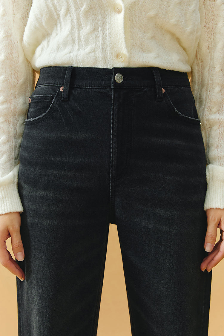 Angeles High Rise Baggy Jeans