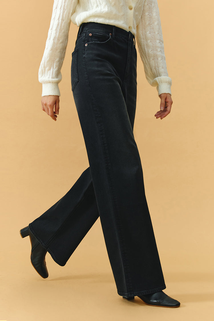 Angeles High Rise Baggy Jeans