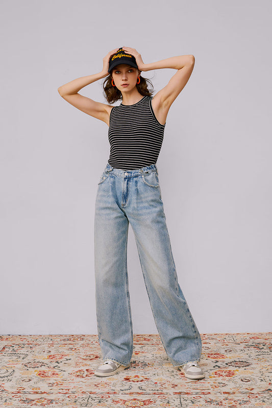Fun City Wide Jeans
