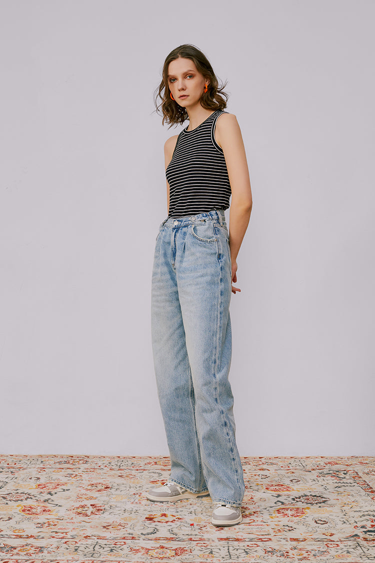 Fun City Wide Jeans