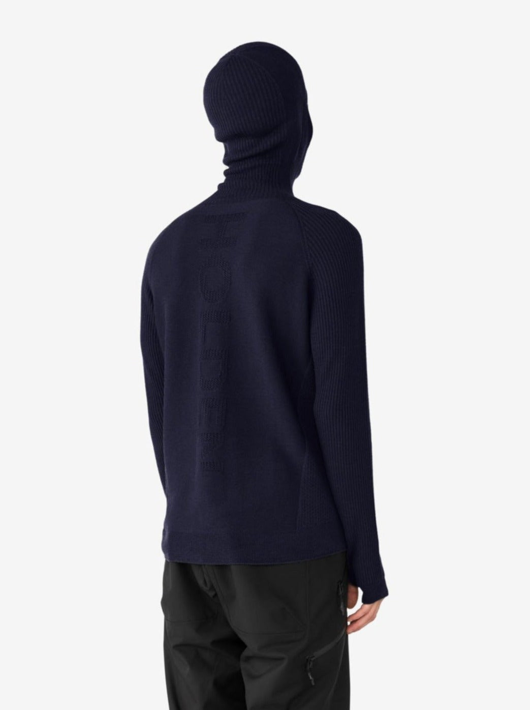 Balaclava Sweater - Carbon Blue