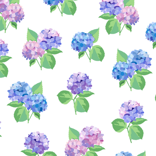 Cape Cod Hydrangea Zippered Romper