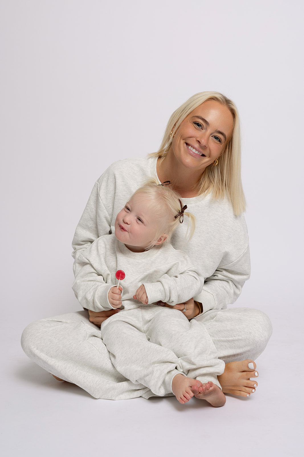 Child Sweat Set | Heather Grey