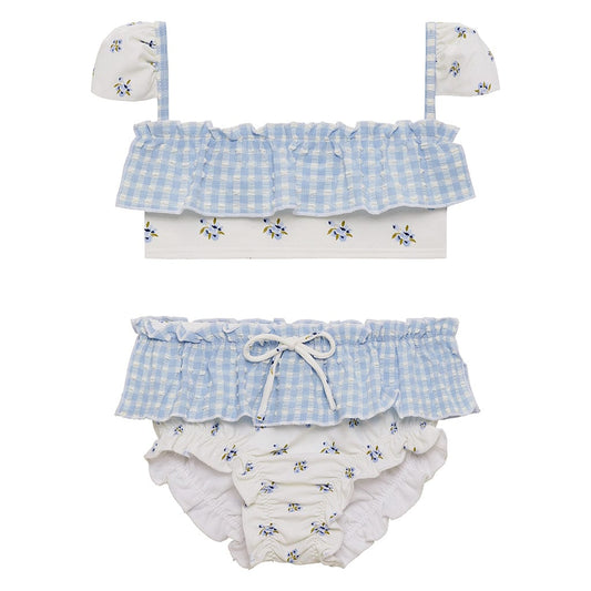 Heidi Floral Mini Cabana Bikini Set