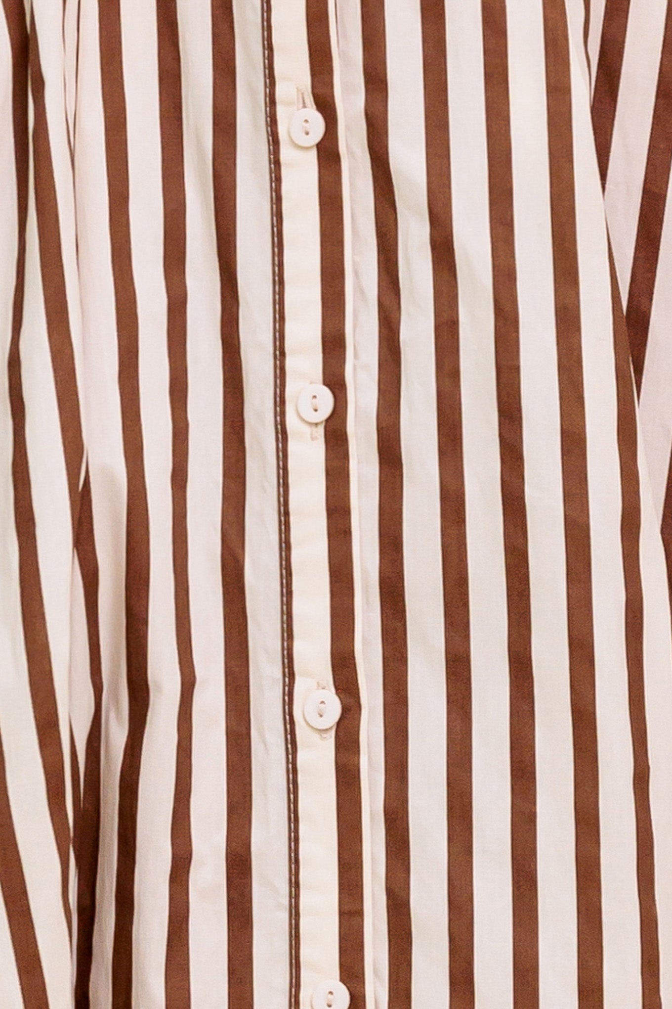 BISTRO STRIPE WOVEN MIDI DRESS