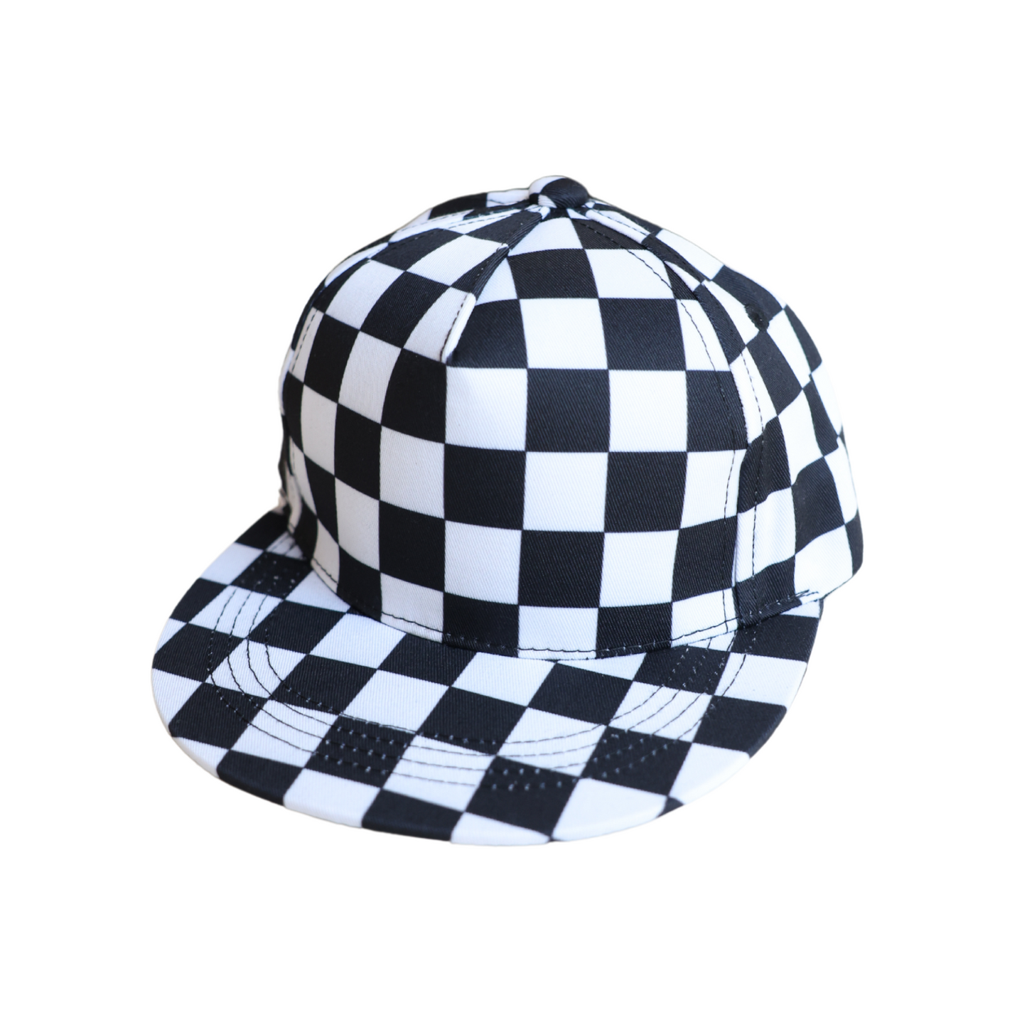 SOLID CHECKERED SNAPBACK // Y+R UNBRANDED BASICS