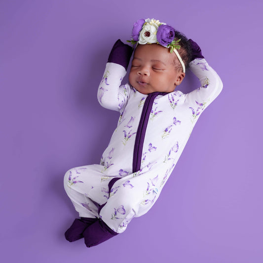 Estella (Lavender Butterfly) Romper BDLJ