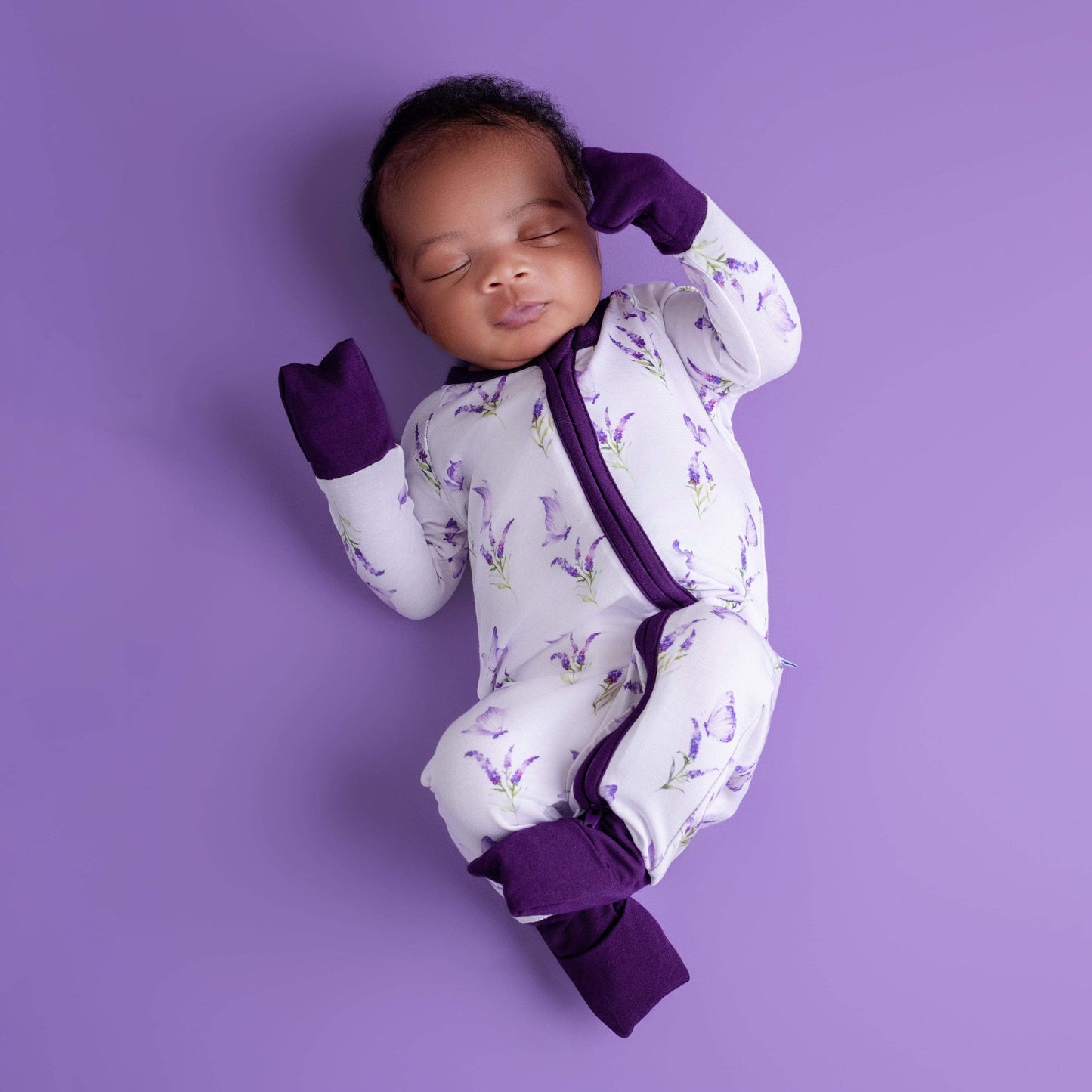Estella (Lavender Butterfly) Romper BDLJ
