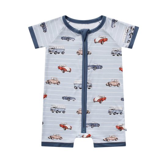 Classic Cruisers (Car) Short Sleeve Romper BDLJ
