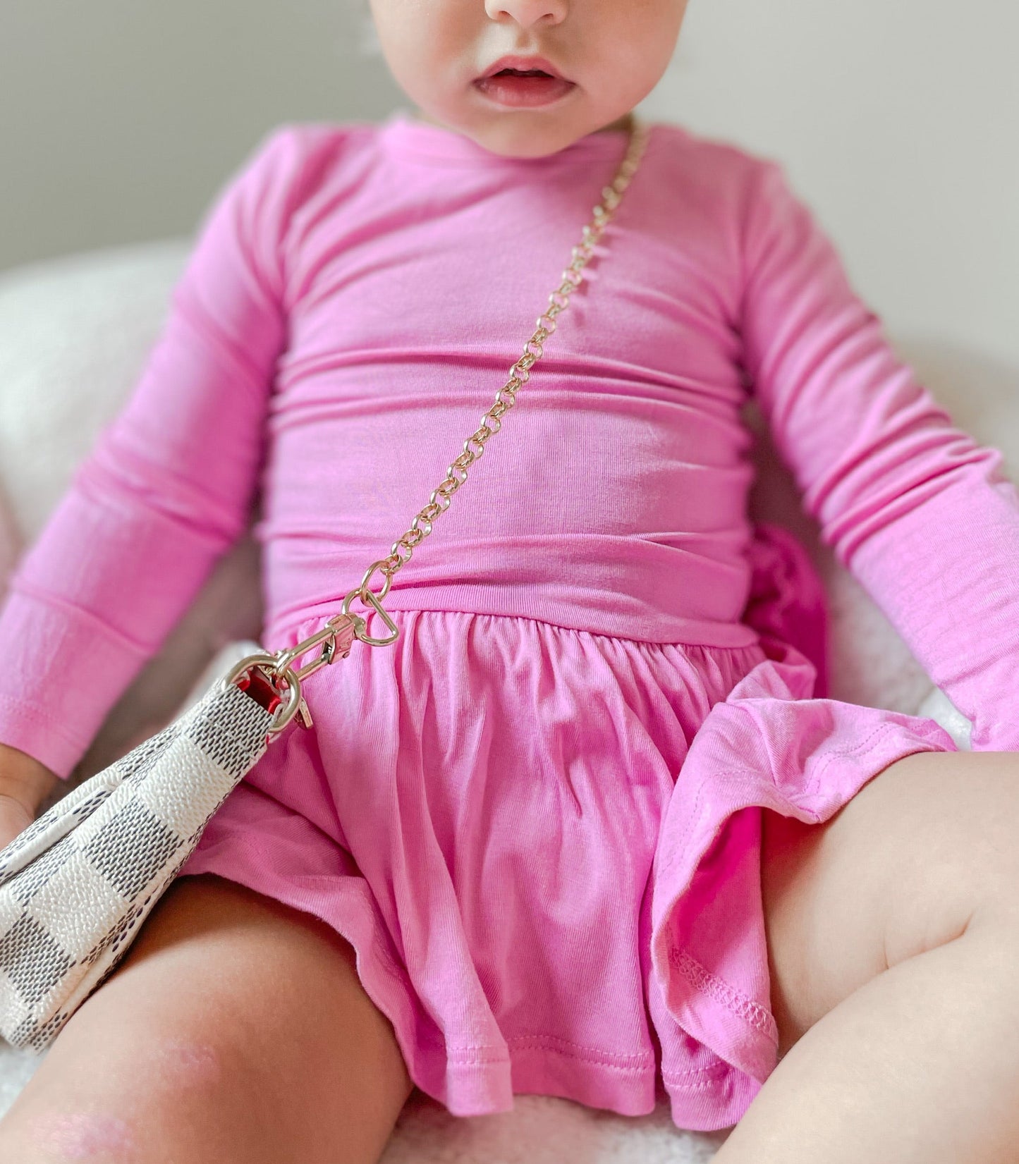 PETAL PINK DREAM BODYSUIT DRESS