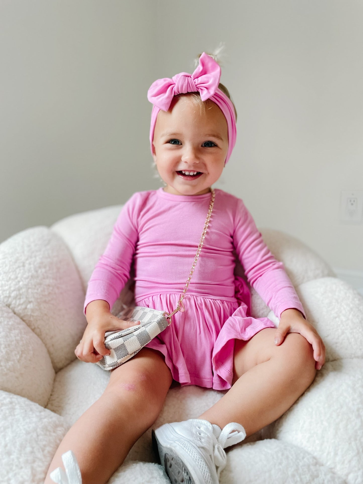 PETAL PINK DREAM BODYSUIT DRESS