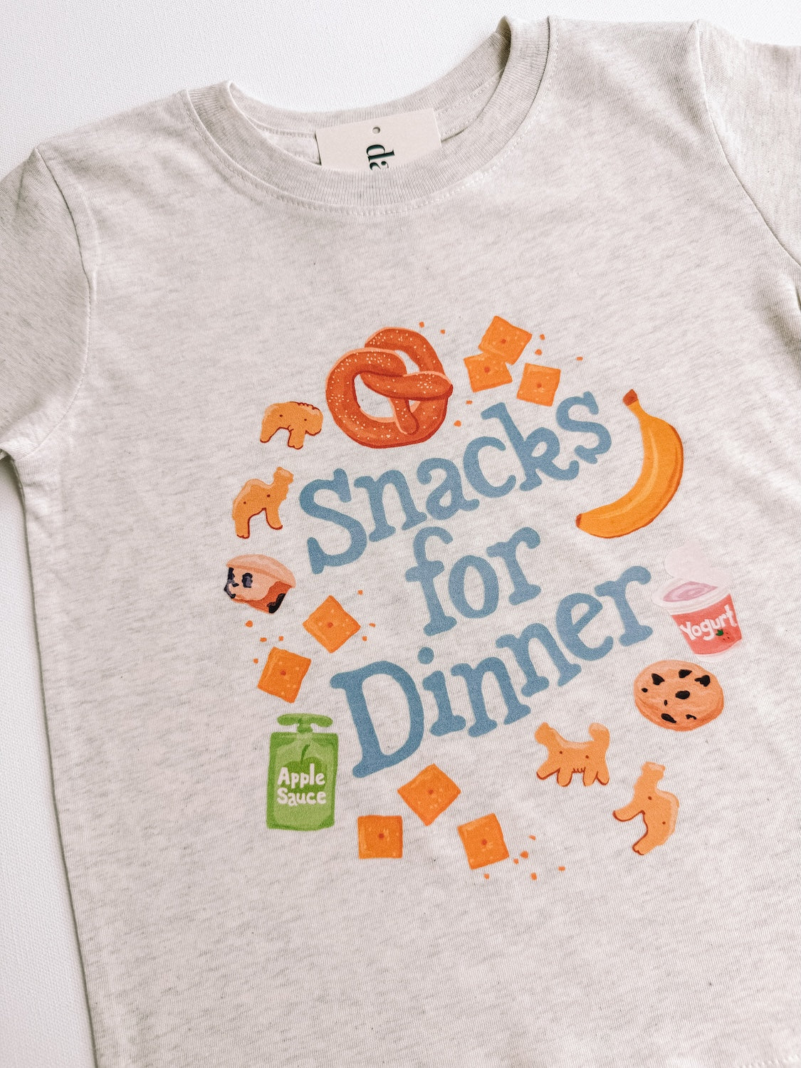 snacks for dinner tee