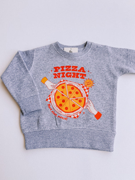 pizza night crewneck