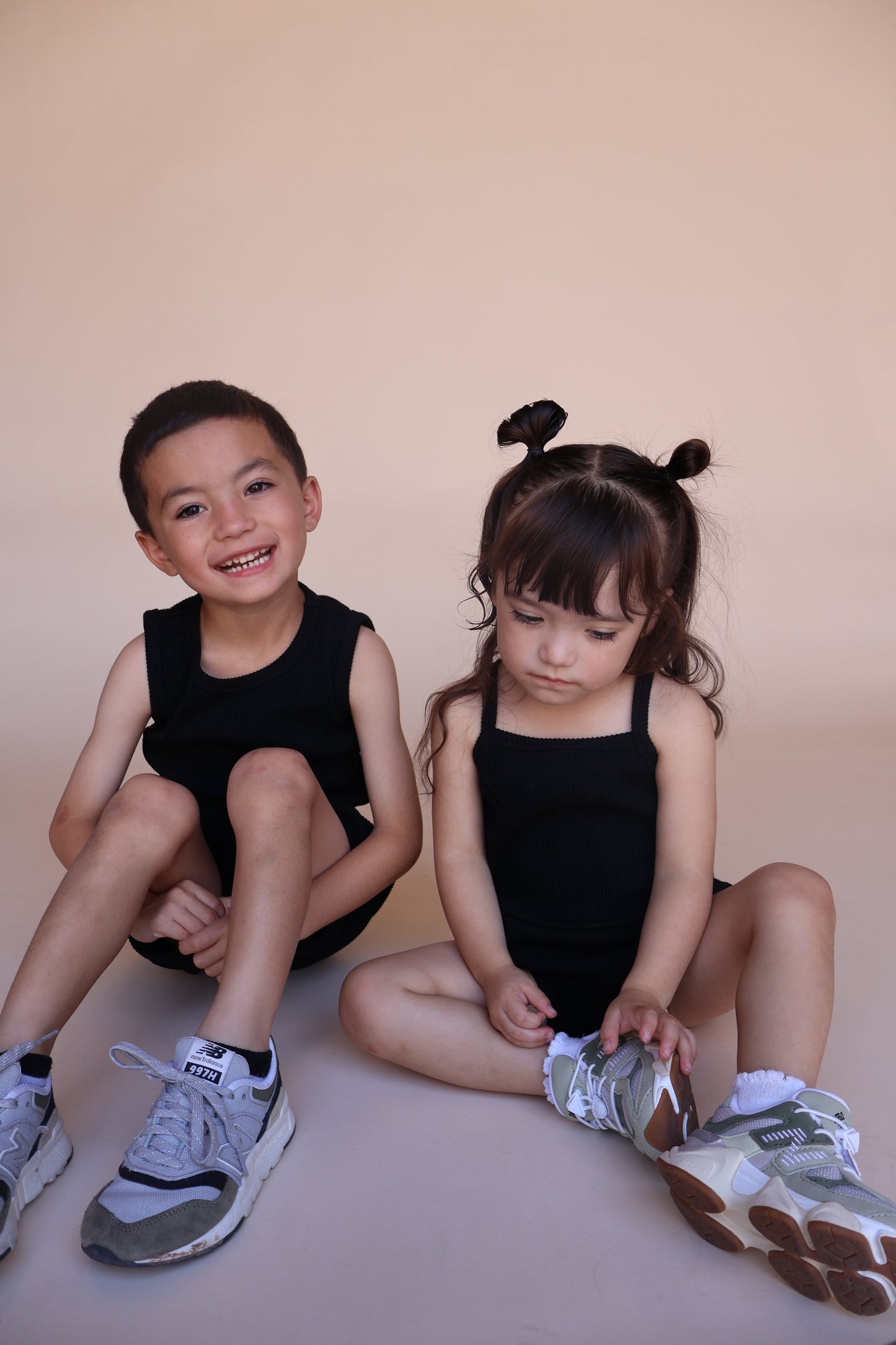 Ribbed Tank Bloomer Set